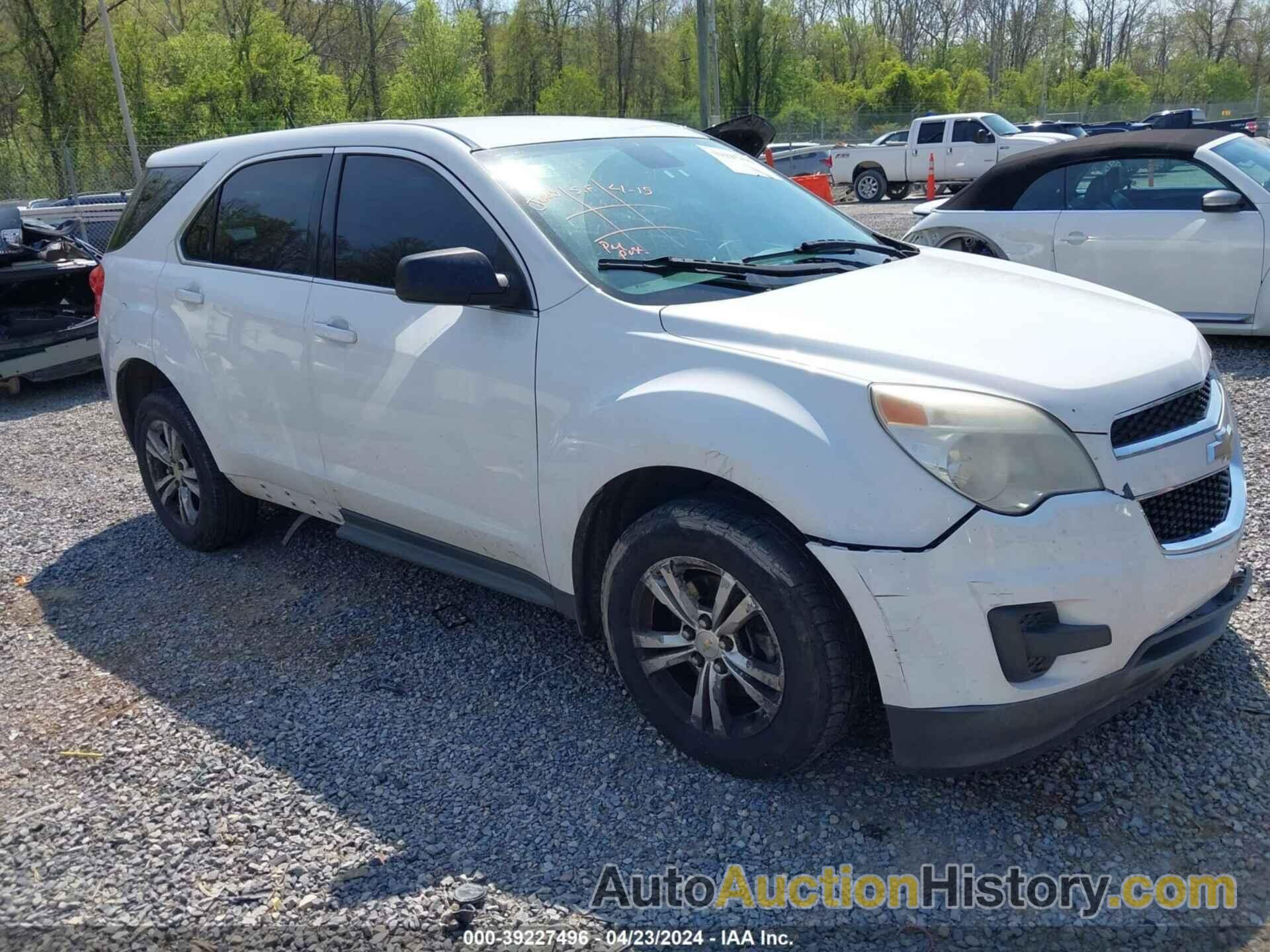 CHEVROLET EQUINOX LS, 2GNFLCEK2C6126053