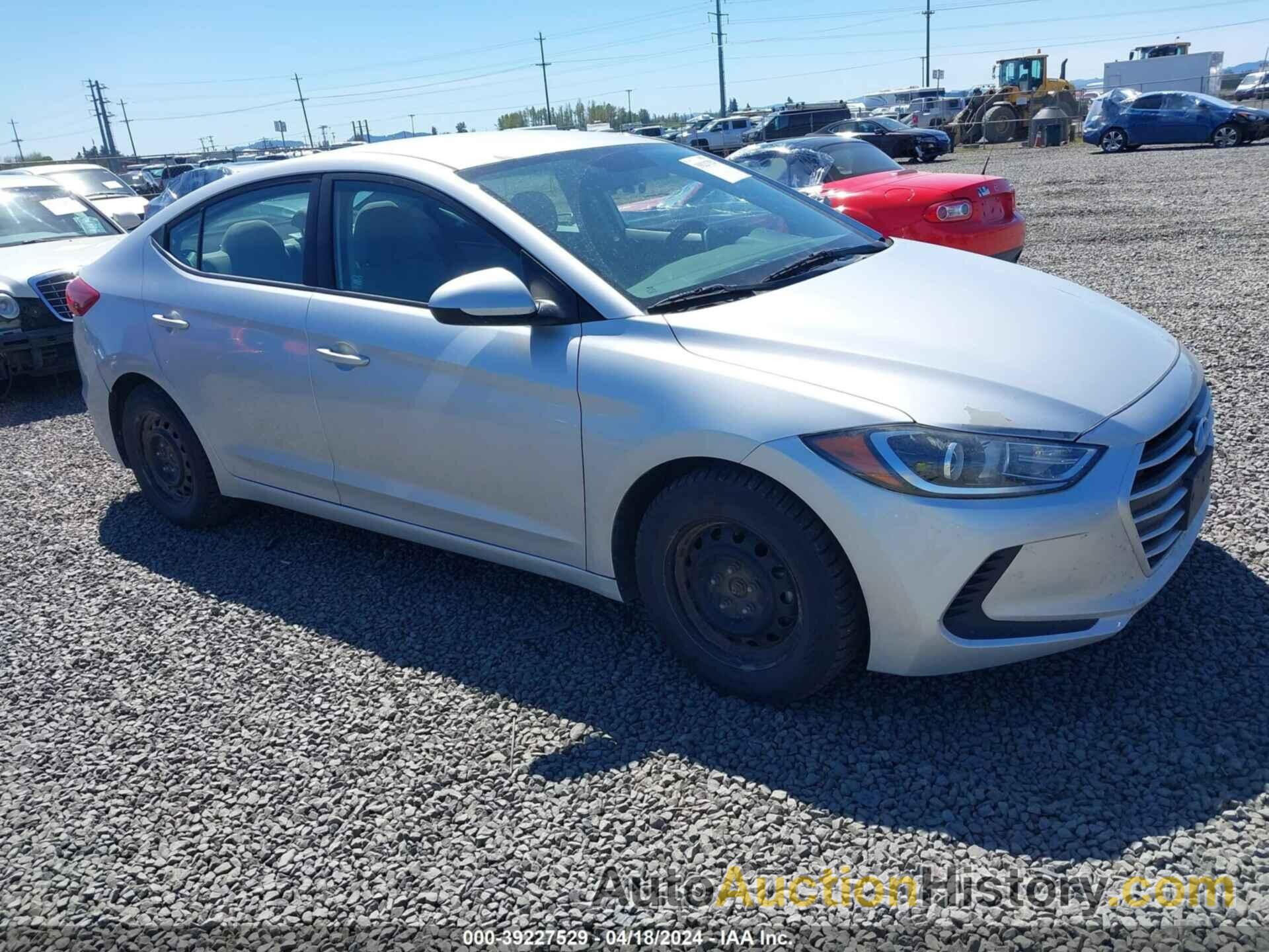 HYUNDAI ELANTRA SE, 5NPD74LF0HH130637