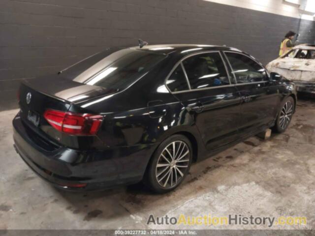 VOLKSWAGEN JETTA 1.8T SPORT, 3VWD17AJ6GM253567