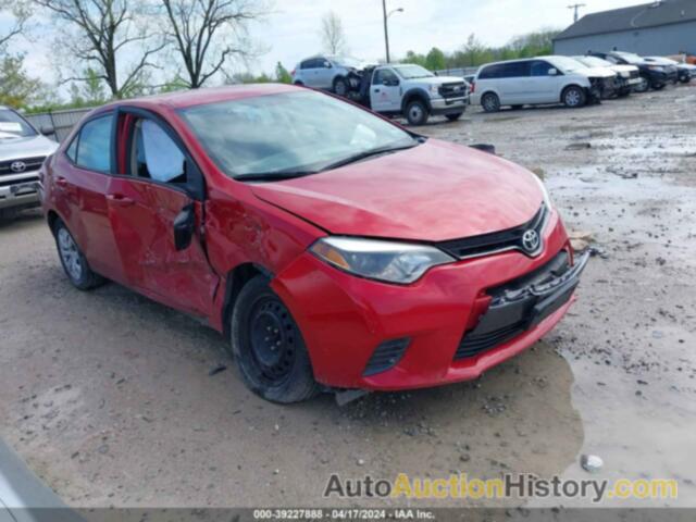 TOYOTA COROLLA LE, 5YFBURHE8GP565470