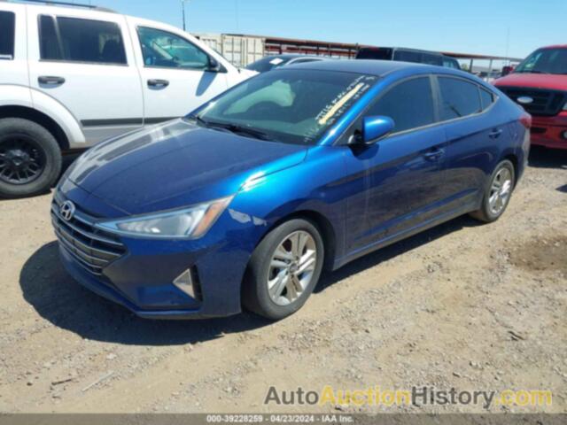 HYUNDAI ELANTRA SEL, 5NPD84LF8KH458750