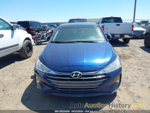 HYUNDAI ELANTRA SEL, 5NPD84LF8KH458750