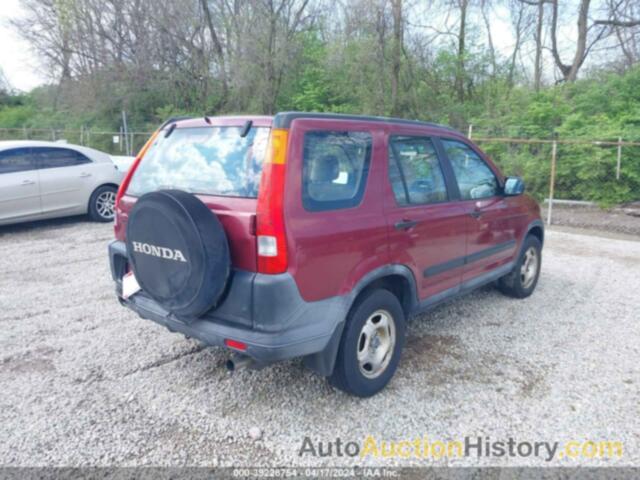 HONDA CR-V LX, SHSRD77474U251885