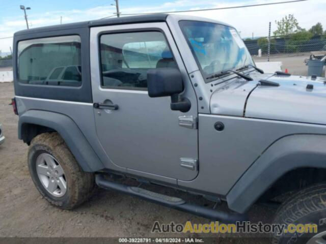 JEEP WRANGLER JK SPORT S 4X4, 1C4GJWAG1JL924019