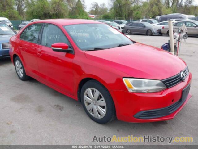 VOLKSWAGEN JETTA 2.5L SE, 3VWDZ7AJ8BM062623