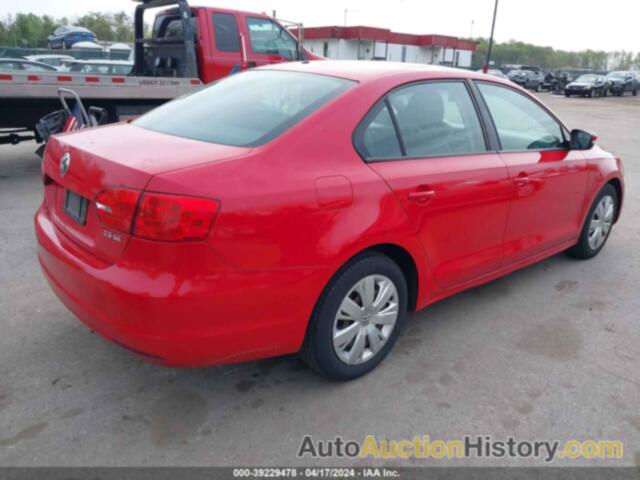 VOLKSWAGEN JETTA 2.5L SE, 3VWDZ7AJ8BM062623