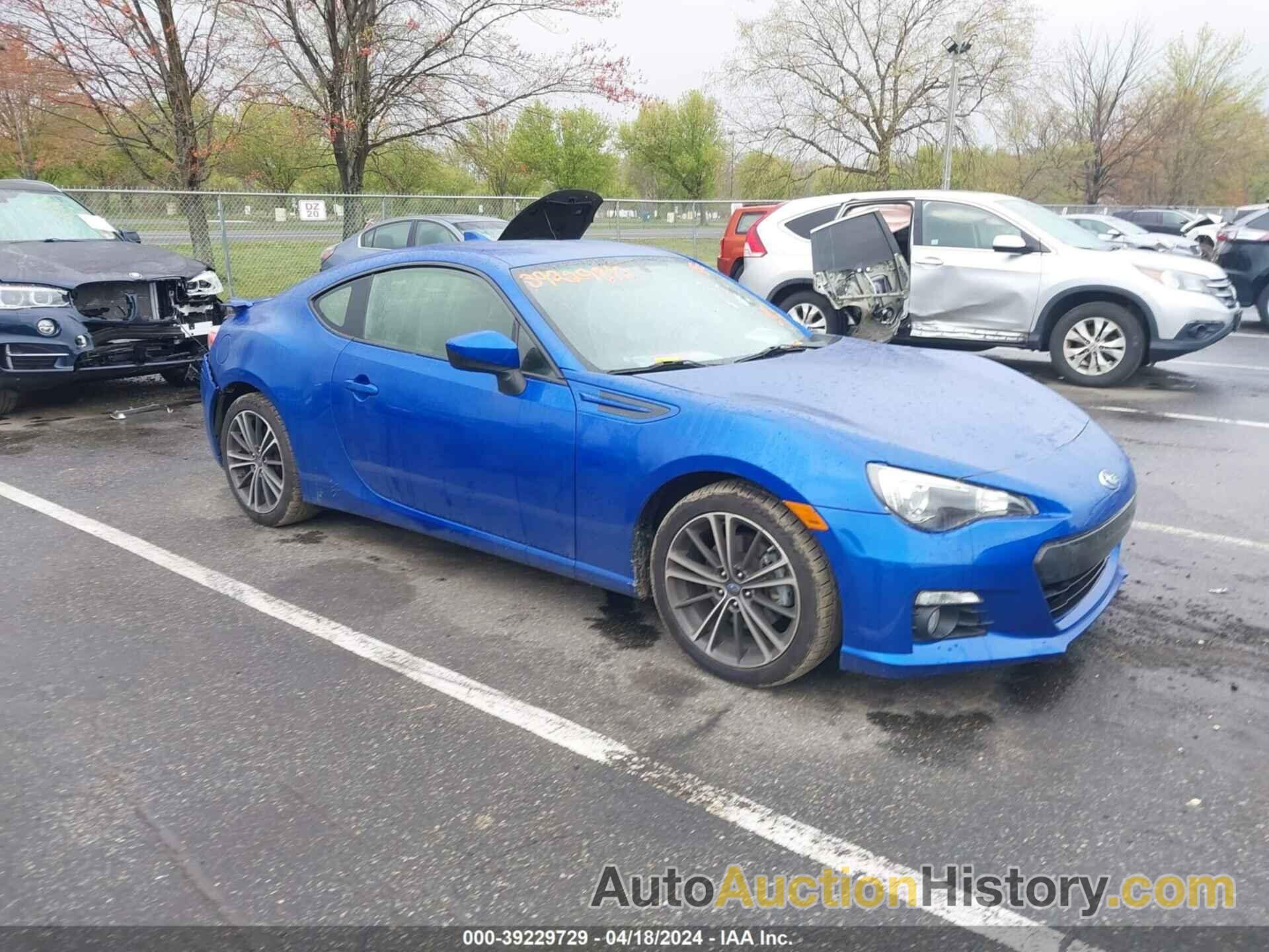 SUBARU BRZ LIMITED, JF1ZCAC10G9602384