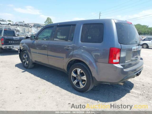 HONDA PILOT SE, 5FNYF3H30FB032118