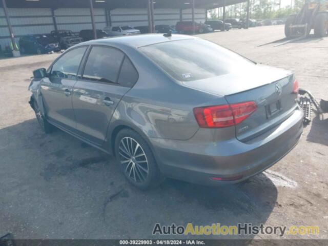 VOLKSWAGEN JETTA SE, 3VWD17AJ6FM410058