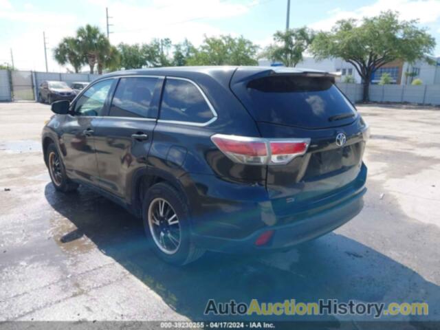 TOYOTA HIGHLANDER LE V6, 5TDBKRFHXFS136520