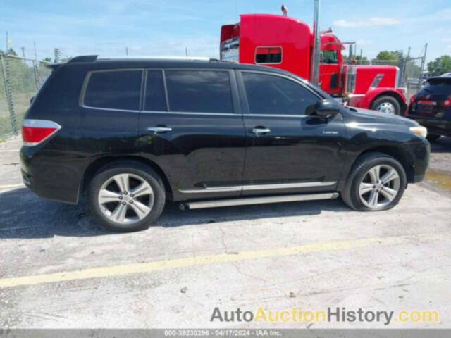 TOYOTA HIGHLANDER LIMITED V6, 5TDYK3EH6DS104041