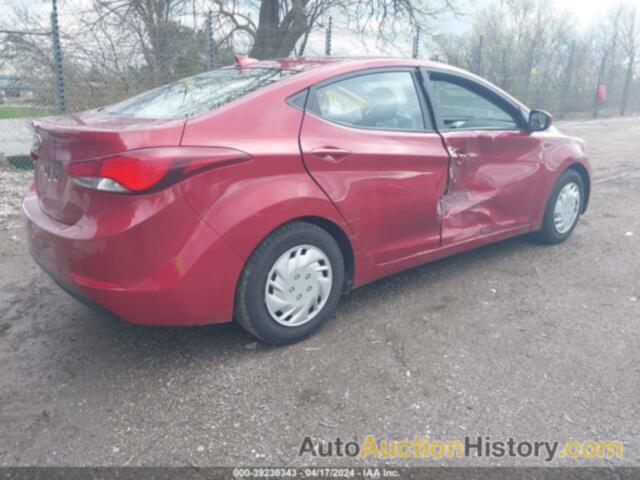 HYUNDAI ELANTRA SE, 5NPDH4AE0GH673900