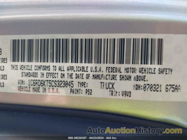 RAM 1500 ST, 1C6RD6KT5CS323045