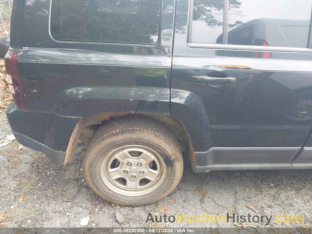 JEEP PATRIOT SPORT, 1J4NT1GA7BD175420