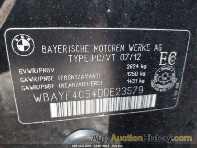 BMW 740LI XDRIVE, WBAYF4C54DDE23579