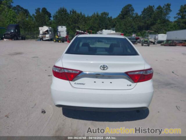 TOYOTA CAMRY LE/XLE/SE/XSE, 4T1BF1FK5GU239502