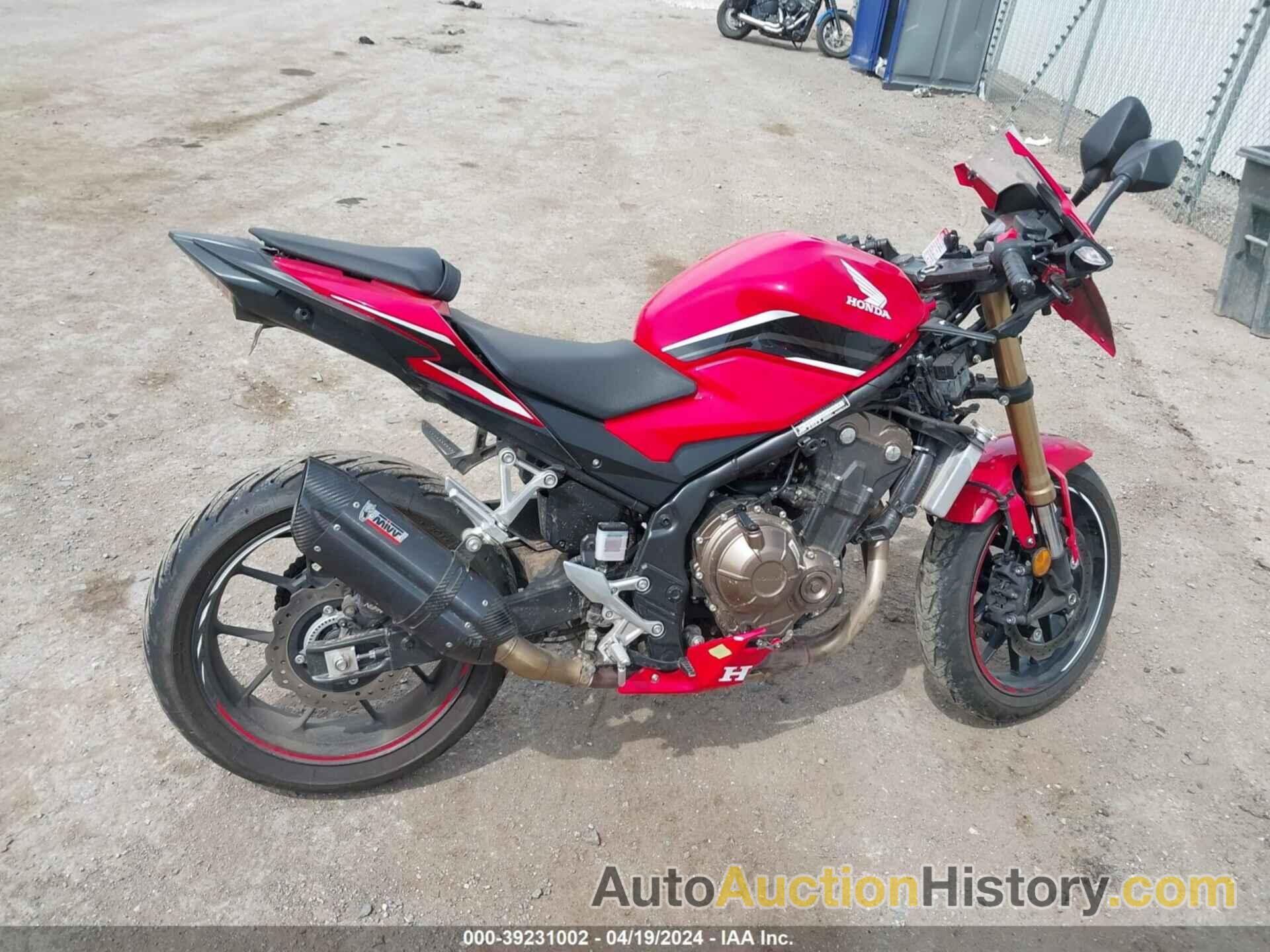 HONDA CBR500 RA, MLHPC6258P5400643