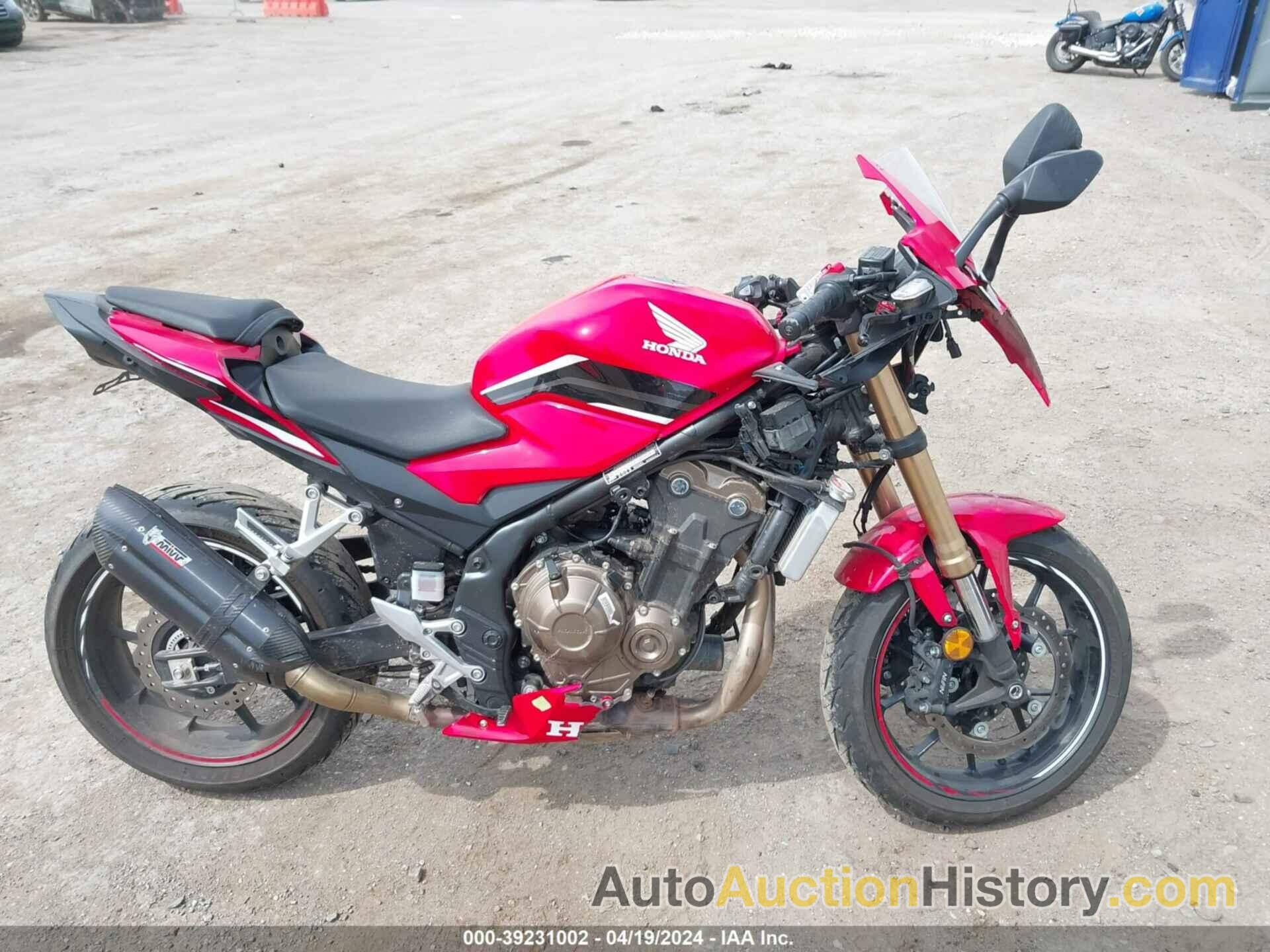 HONDA CBR500 RA, MLHPC6258P5400643