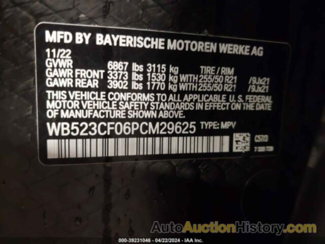 BMW IX XDRIVE50, WB523CF06PCM29625