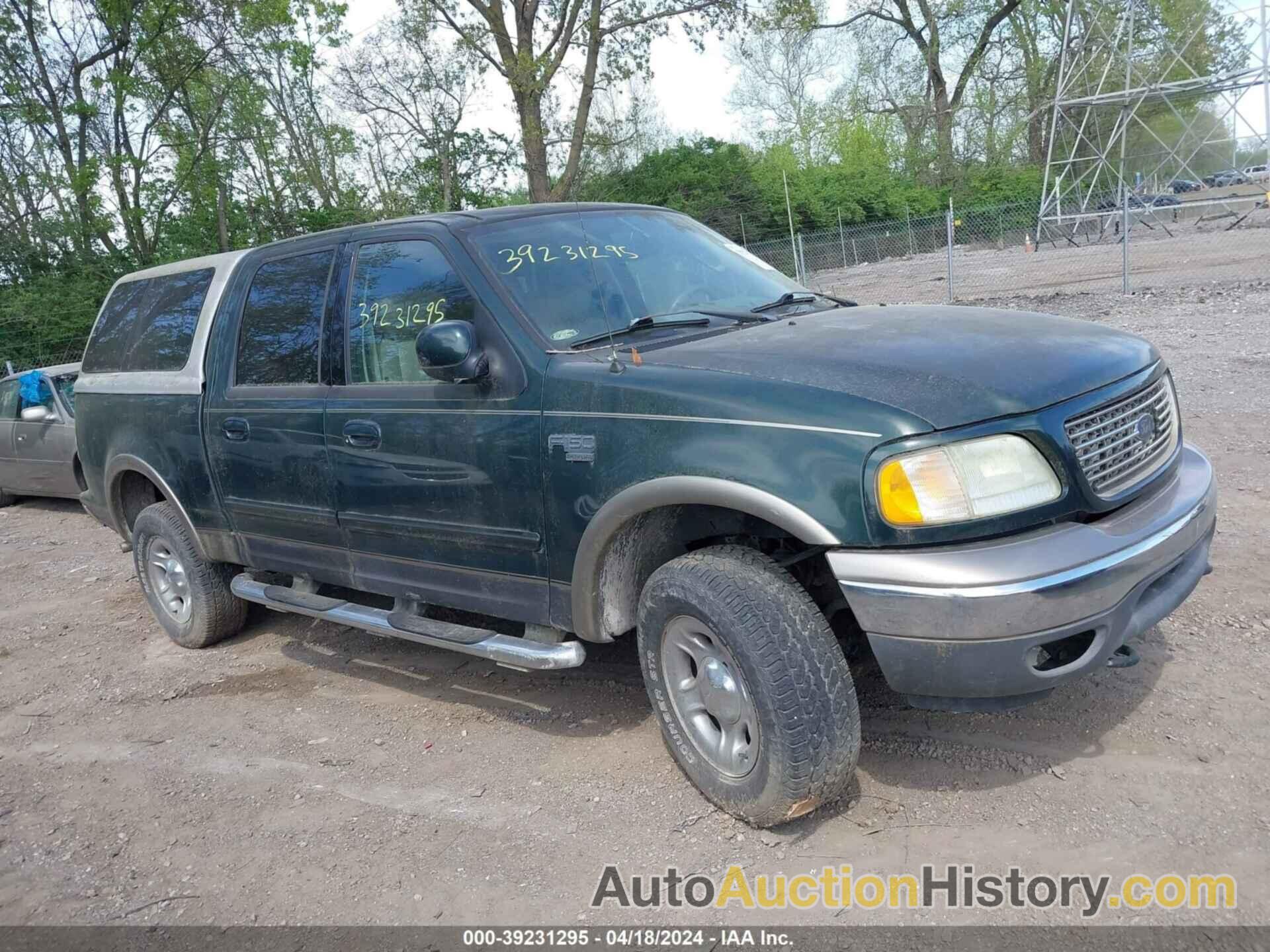 FORD F-150 LARIAT/XLT, 1FTRW08L33KC59451