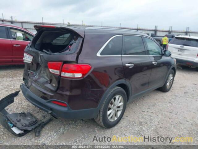 KIA SORENTO 2.4L LX, 5XYPG4A39GG058932