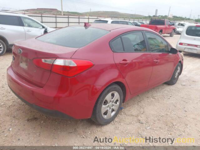 KIA FORTE LX, KNAFK4A60E5075805