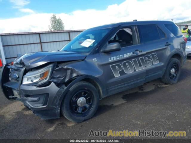 FORD POLICE INTERCEPTOR UTILITY, 1FM5K8AR7JGB34827