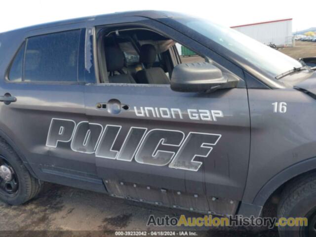 FORD POLICE INTERCEPTOR UTILITY, 1FM5K8AR7JGB34827