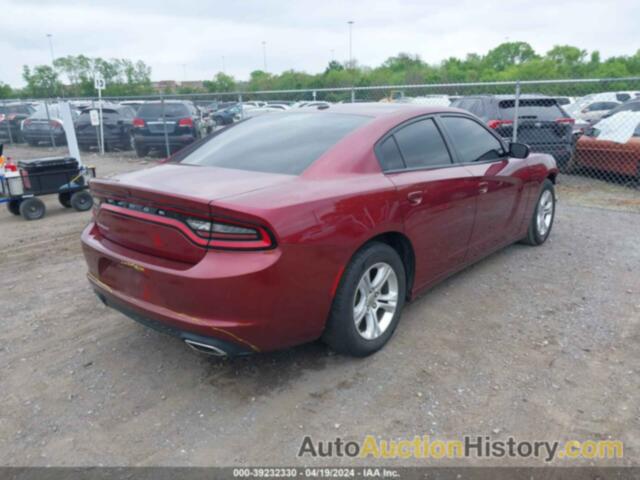 DODGE CHARGER SXT RWD, 2C3CDXBG4KH758589