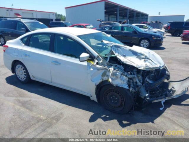 NISSAN SENTRA SV, 3N1AB7AP6DL726105