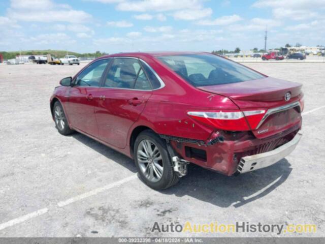 TOYOTA CAMRY SE, 4T1BF1FK7FU875501