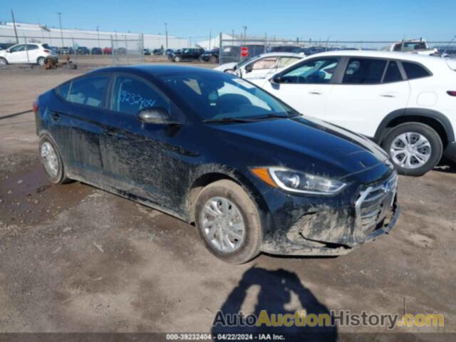 HYUNDAI ELANTRA SE, KMHD74LF8HU111061