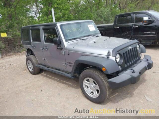 JEEP WRANGLER UNLIMITED SPORT 4X4, 1C4BJWDG5HL545279