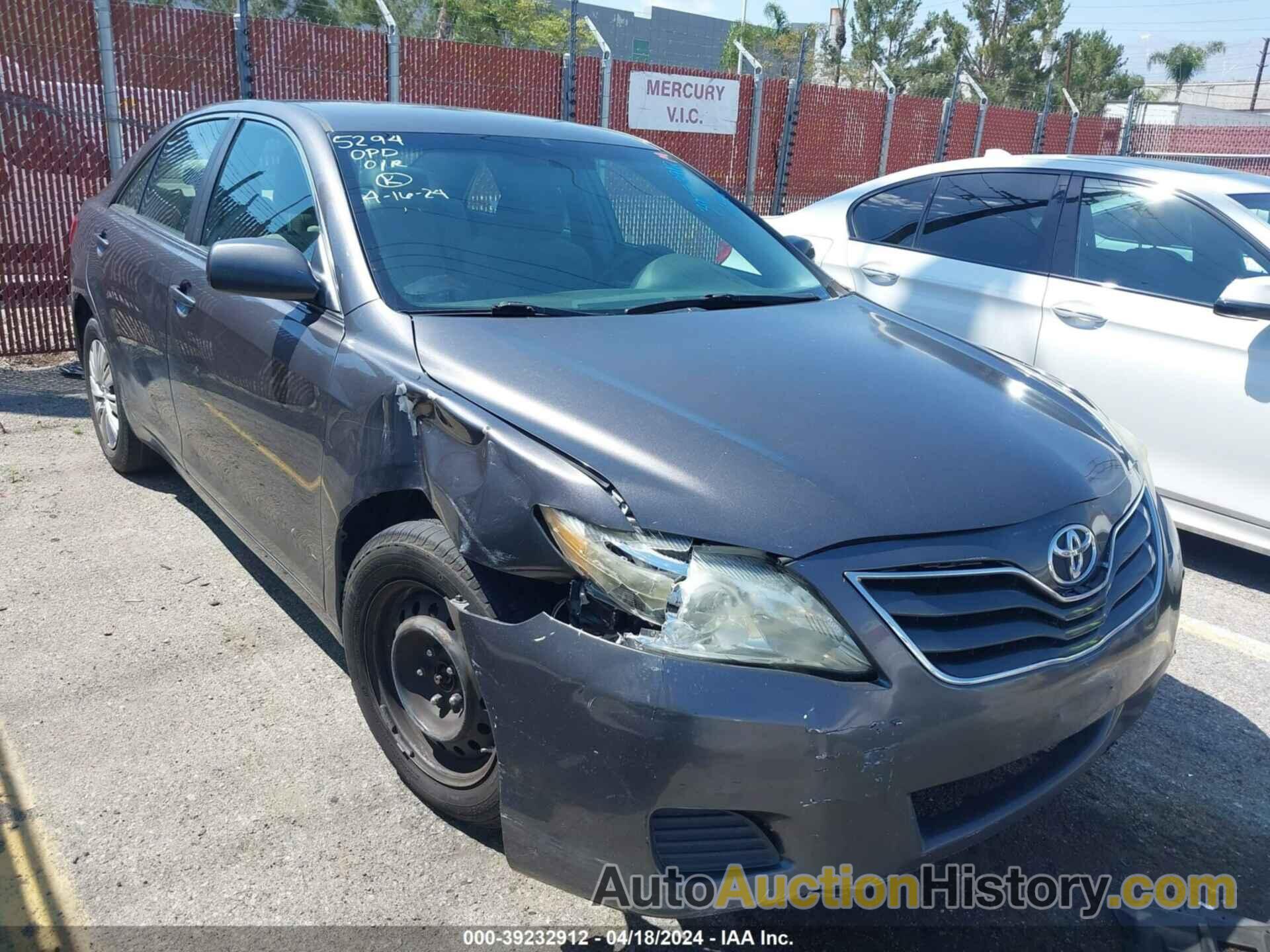 TOYOTA CAMRY LE, 4T4BF3EKXBR163433