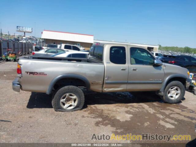 TOYOTA TUNDRA ACCESS CAB/ACCESS CAB SR5, 5TBBT44182S284612