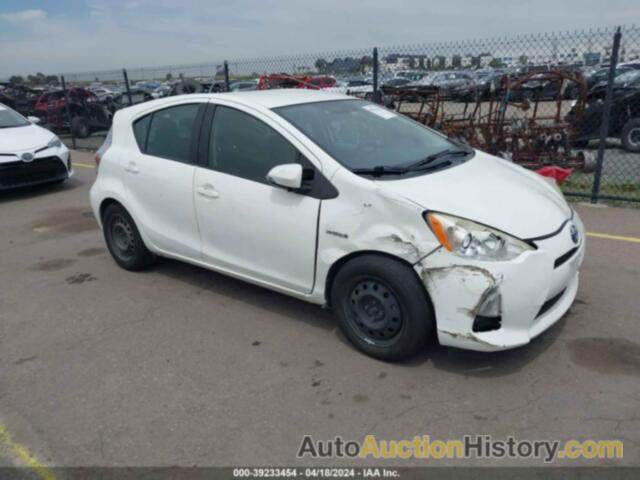 TOYOTA PRIUS C TWO, JTDKDTB39D1543627