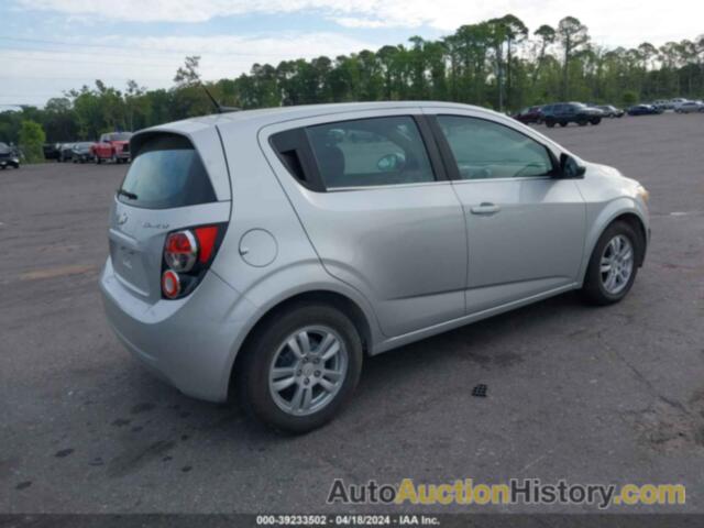 CHEVROLET SONIC 2LT, 1G1JC6SH5C4162195