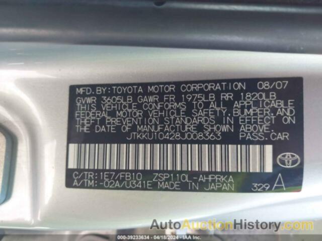 SCION XD, JTKKU10428J008363