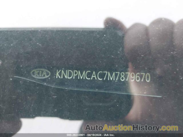 KIA SPORTAGE LX, KNDPMCAC7M7879670