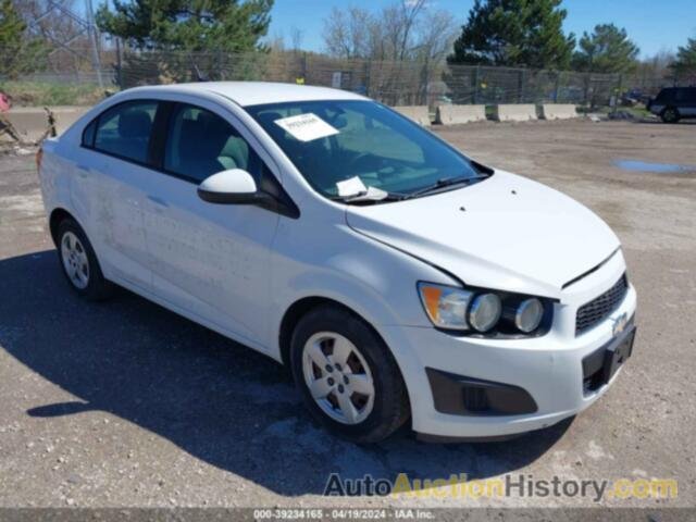 CHEVROLET SONIC LS AUTO, 1G1JA5SH2E4209525