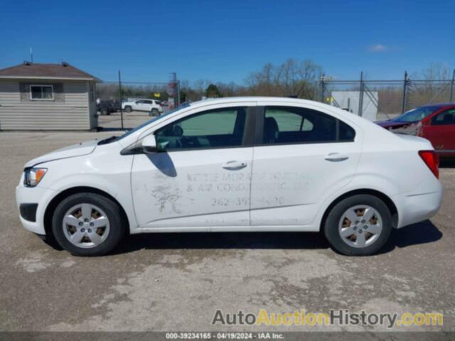 CHEVROLET SONIC LS AUTO, 1G1JA5SH2E4209525