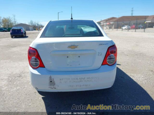 CHEVROLET SONIC LS AUTO, 1G1JA5SH2E4209525