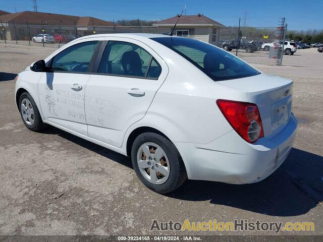 CHEVROLET SONIC LS AUTO, 1G1JA5SH2E4209525