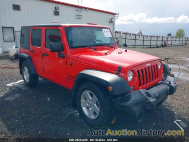 JEEP WRANGLER UNLIMITED SPORT 4X4, 1C4BJWDG0HL710350