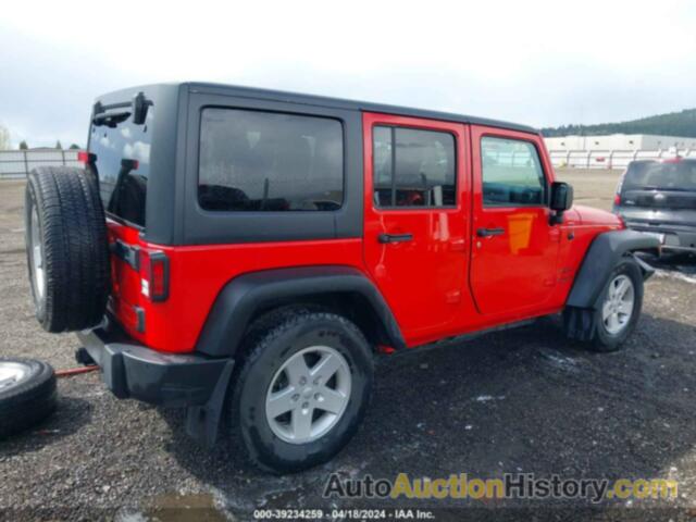 JEEP WRANGLER UNLIMITED SPORT 4X4, 1C4BJWDG0HL710350