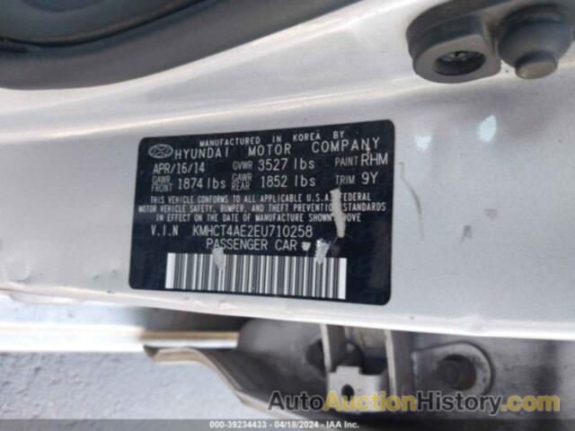 HYUNDAI ACCENT GLS, KMHCT4AE2EU710258