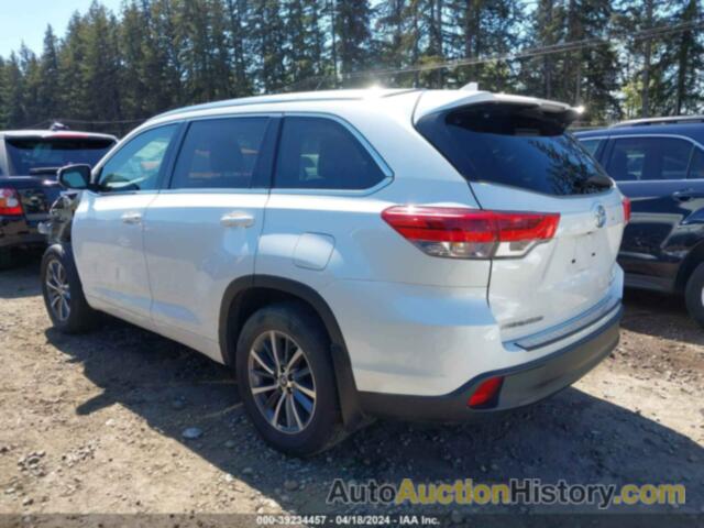 TOYOTA HIGHLANDER XLE, 5TDJZRFH2JS549838