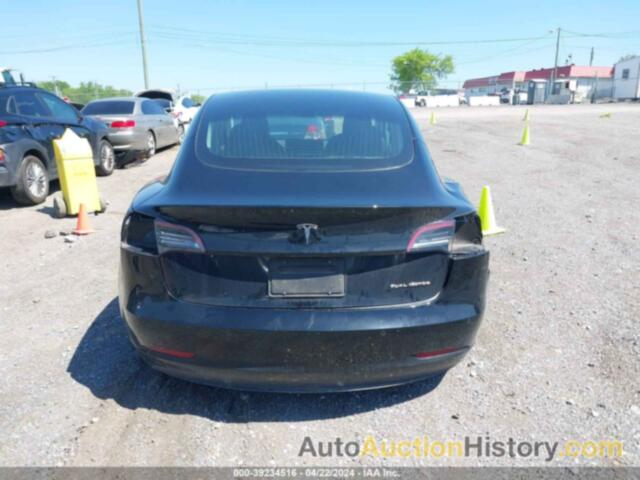 TESLA MODEL 3 LONG RANGE DUAL MOTOR ALL-WHEEL DRIVE, 5YJ3E1EB9LF599775