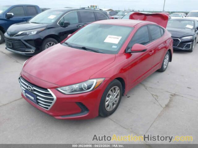 HYUNDAI ELANTRA SE, KMHD74LF1HU400590