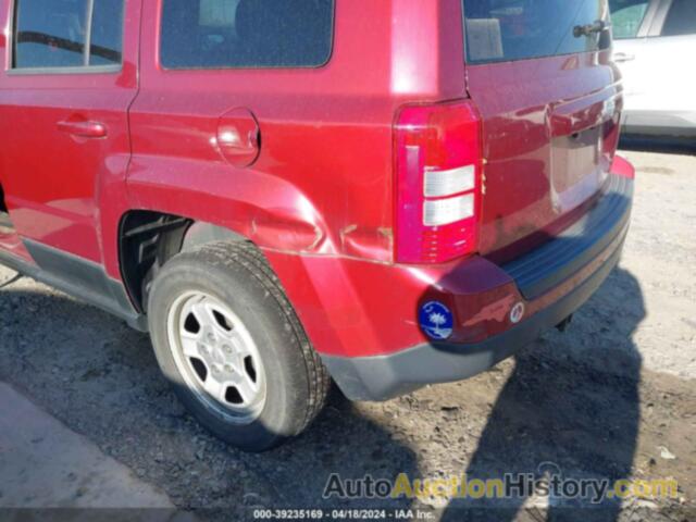 JEEP PATRIOT SPORT, 1C4NJPBA4CD590878